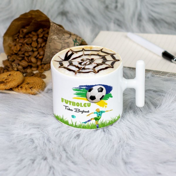 Futbolcu Latte Fincanı