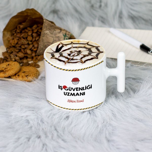 İş Güvenliği Uzmanı Latte Fincanı 002