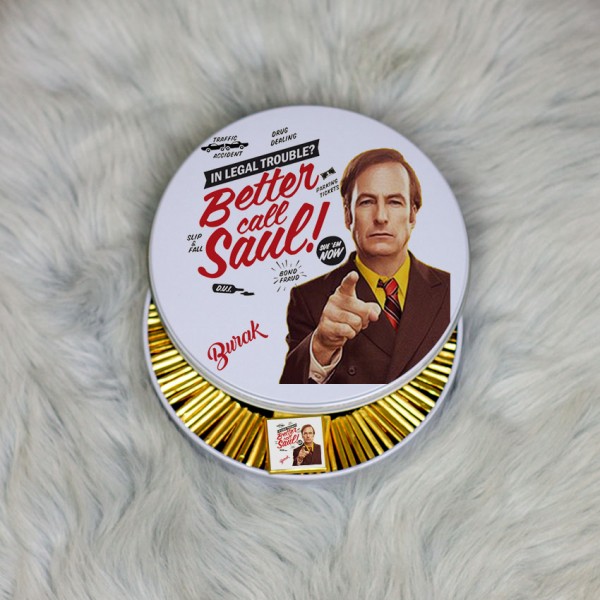 Better Call Saul Metal Kutuda Çikolata 100 Adet