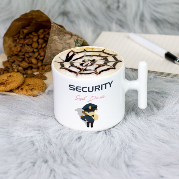 Securutiy Latte Fincanı