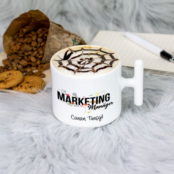 Marketing Manager Latte Fincanı