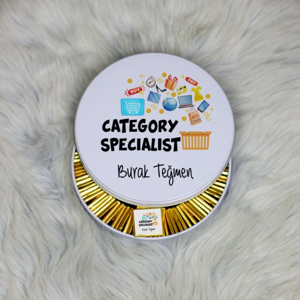 Category Specialist Metal Kutuda Çikolata 100 Adet