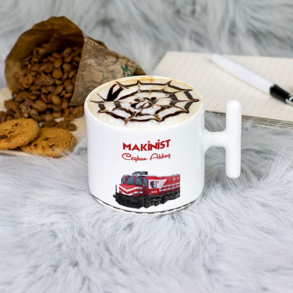 Makinist Latte Fincanı