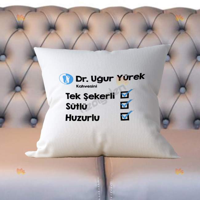 Doktor Çay Tasrım Yastık