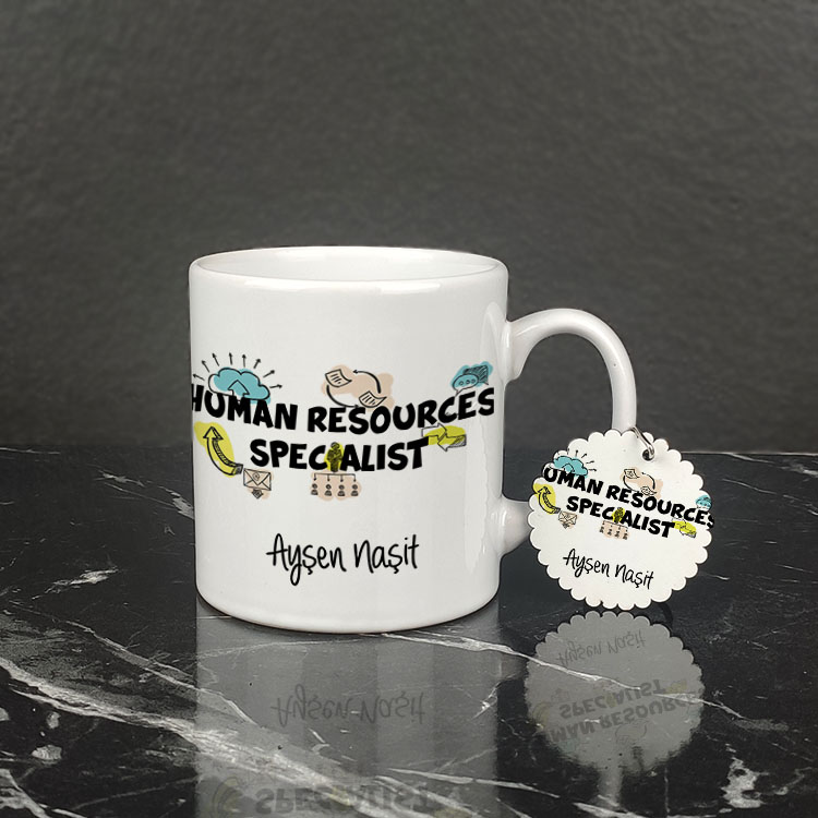 Human Resources Specialist Kupa Bardak ve Anahtarlık Set 002